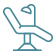 Orthodontic chair icon