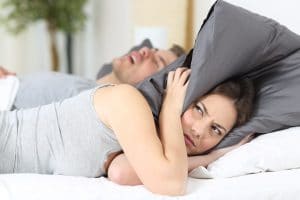 Women unable to sleep due to noise