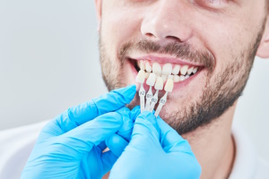 doctor treating patients teeth