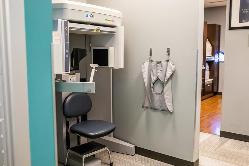 X-Ray machine at Cosmetic and Implant Dentistry of Kansas City